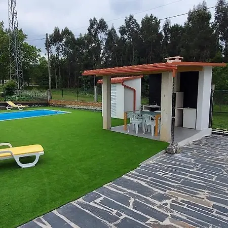 House In Nova De Cerveira With Pool And Bbq #1881 *