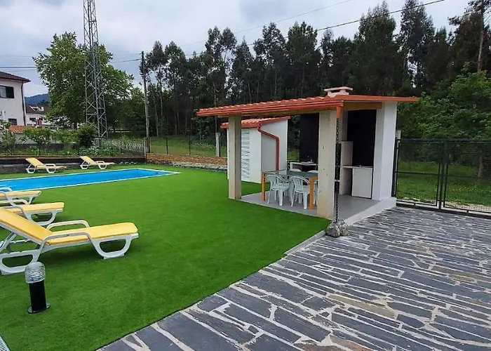 House In Nova De Cerveira With Pool And Bbq #1881 *